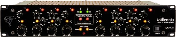 NSEQ-2<br> Twin Topology<br>  Two Channel Parametric EQ