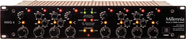 NSEQ-4<br> Discrete Solid State<br> Two Channel Parametric EQ